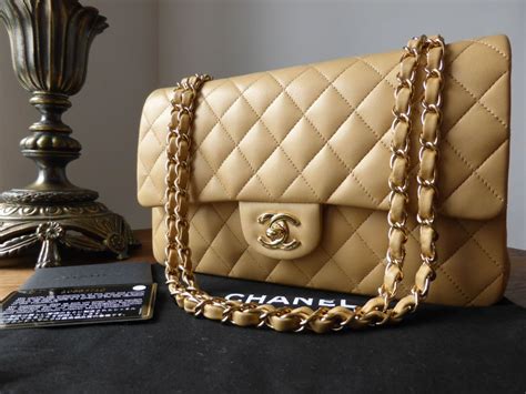 medium chanel flap bag beige|Chanel Classic Flap Bag: How Much Is It & Is It Worth It .